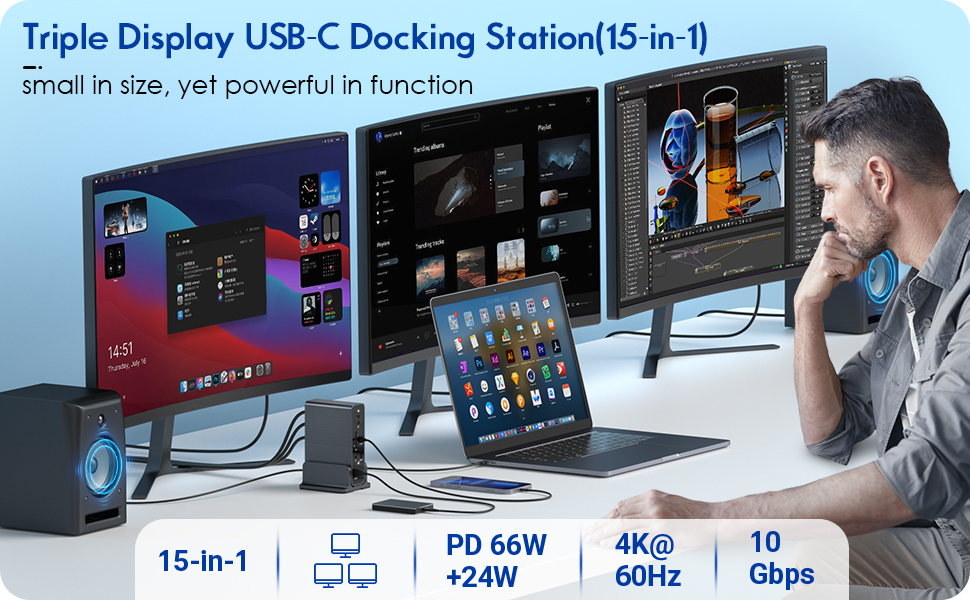 USB C Docking Station