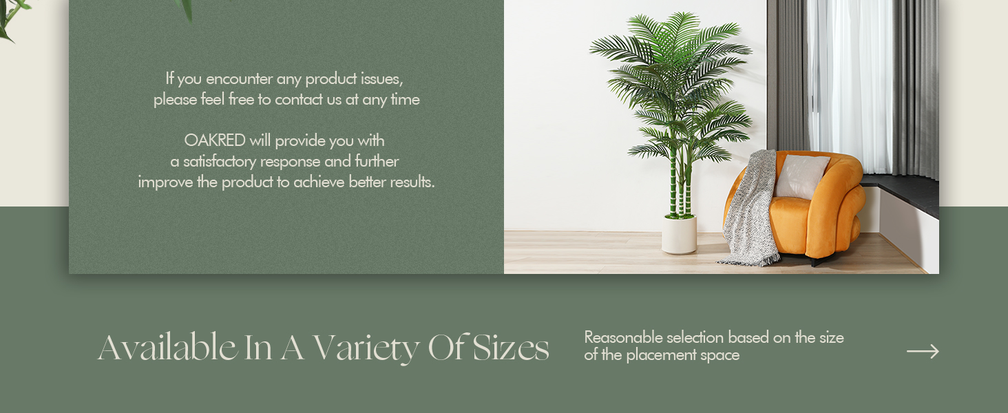 artificial palm tree