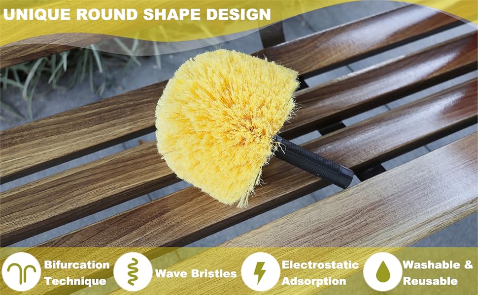 Can effectively clean those pesky spider webs, dust