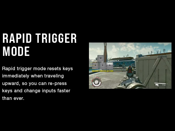rapid trigger mode, k70 max