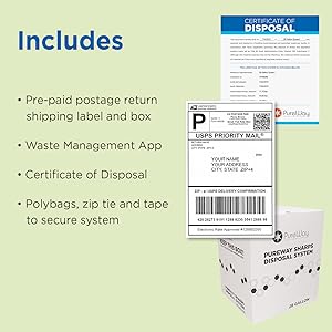 sharps container, sharps containers for home use, needle disposal containers home
