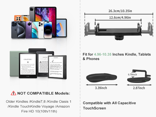 kindle stand with remote page turner