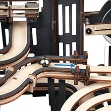 奇妙な規則に従って、ボールが無限循環する