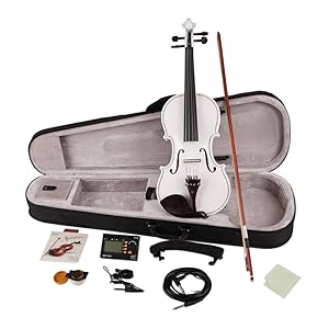 Amazon.com: Ktaxon Acoustic Electric Violin, 4/4 Violin with