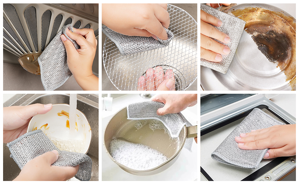 Multipurpose Wire Dishwashing Rags