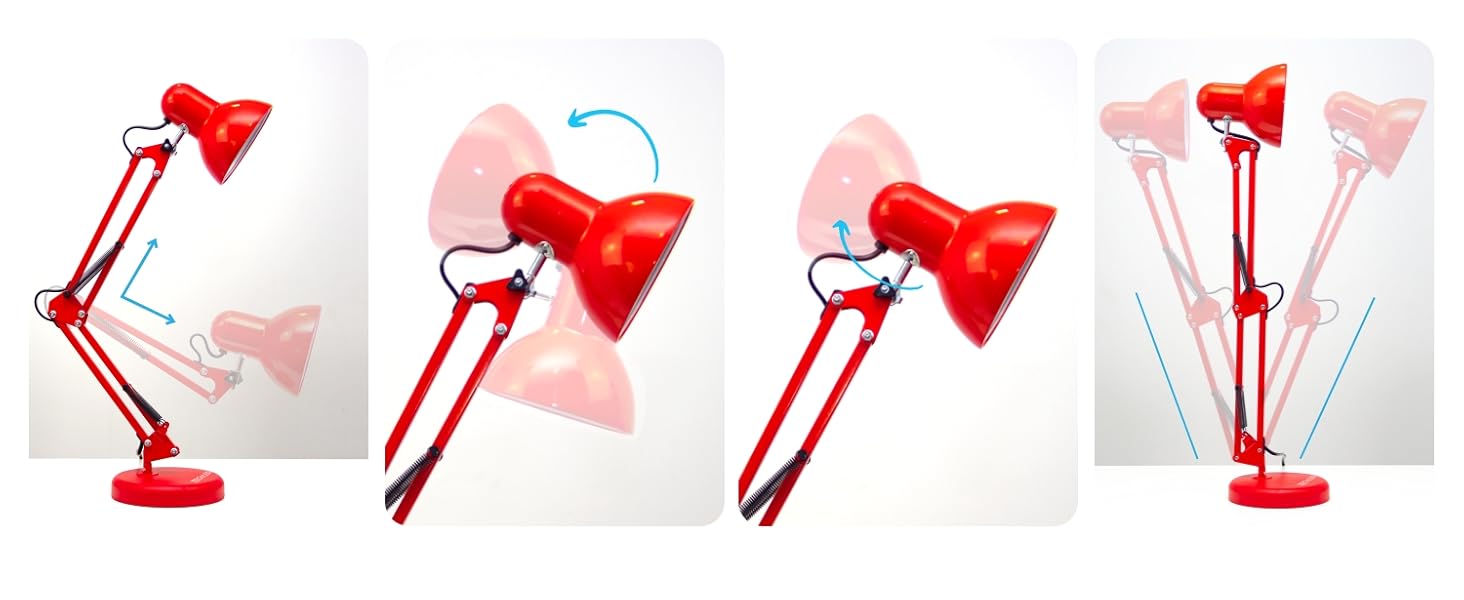 luminaria de mesa pixar techled