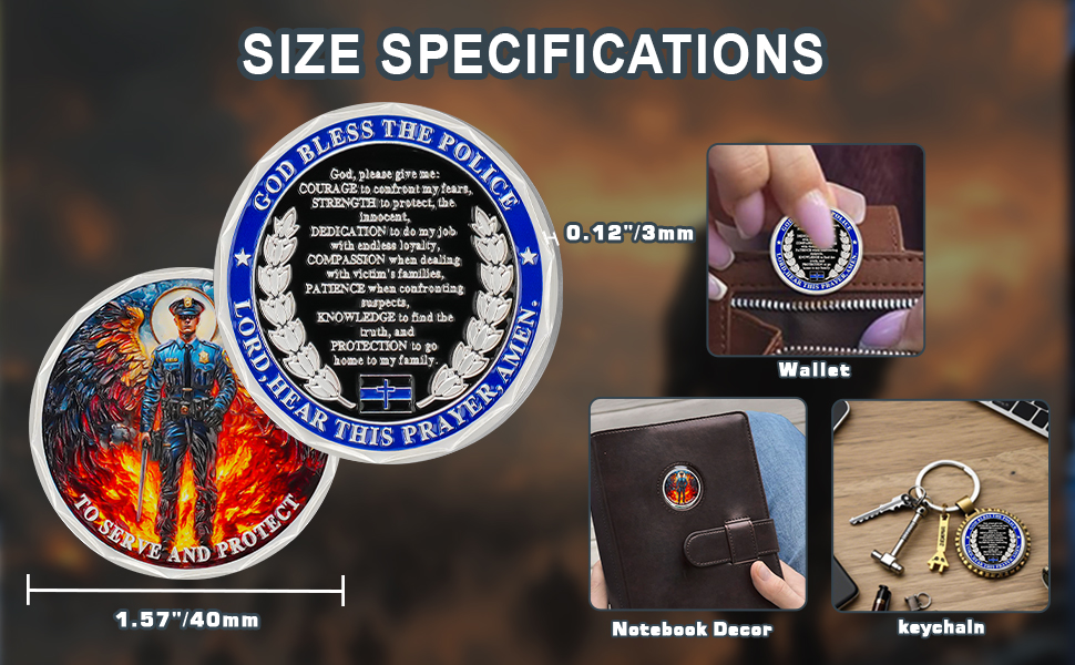 RYUKENLM Police Challenge Coin