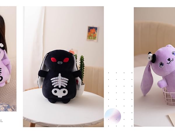 【FR2港限定】Rabbitstuffed Toy ロンＴ L 黒 FR2 Shunga Longsleeve T-shirt