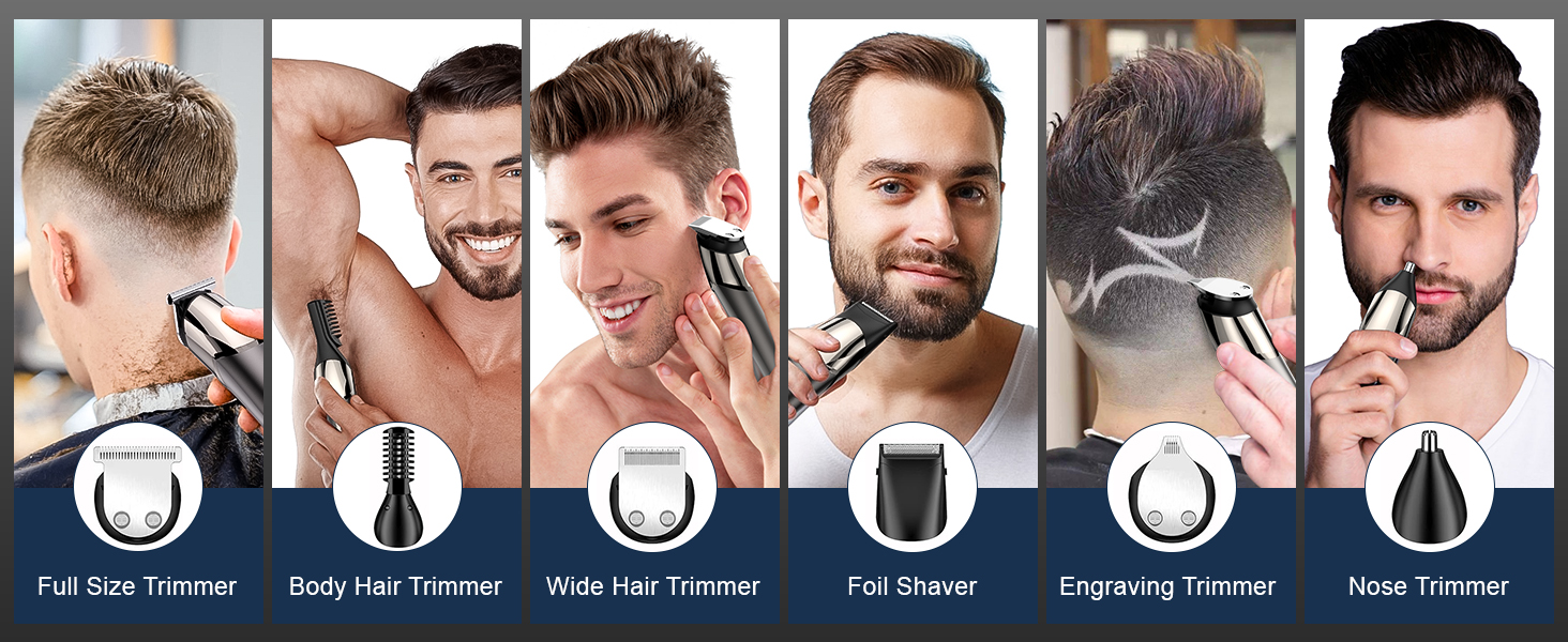 Beard Trimmer Men,Professional Hair Clippers for Men