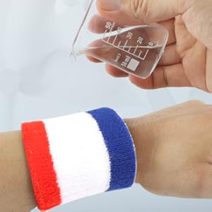 red white and blue accessories tune squad costume basketball headbands for men 80s headband