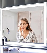 ANYHI 女優ミラー 卓上 人気 ハリウッド (56.2x72cm,シルバー) Amazon.co.jp: ANYHI 女優ミラー 化粧鏡 卓上用/壁掛け