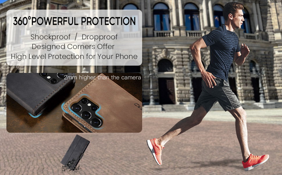 360°POWERFUL PROTECTION Shockproof/Dropproof Designed Corners Offer