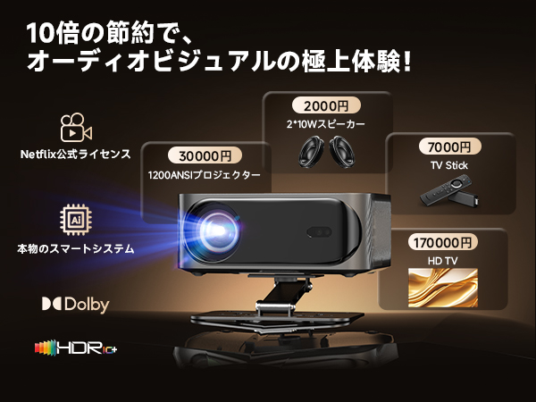 Amazon.co.jp: iSinbox プロジェクター 家庭用 小型