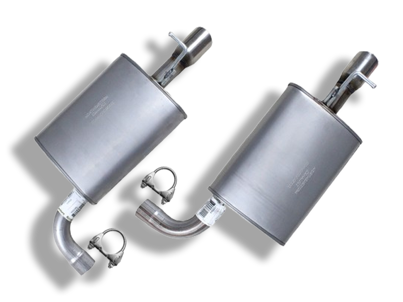 Northeastern Exhaust Stainless Steel Passenger and Driver