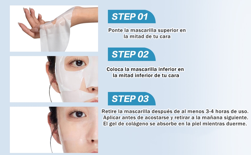 Mascarilla Nocturna de Colágeno