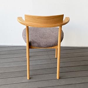 Amazon｜ウッドギャラリー樹 Lindy ダイニングチェア 2色カラー オーク