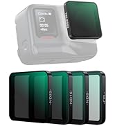 TELESIN 4-Pack CPL&ND Filter Set for Insta 360 Ace Pro 2 - Snap On CPL, ND8, ND16, ND32 Polarizin...