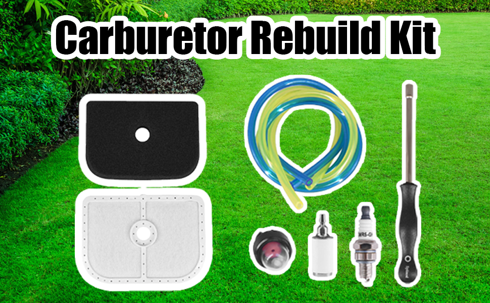 CULMKARI Air Filters Tune up Kit with Spark Plug Fits for