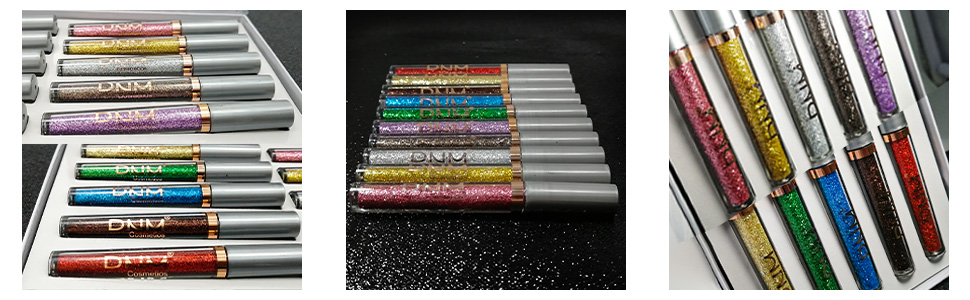 DNM Liquid Glitter Eyeliner Set
