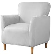 Elehealthy Stretch Chair Covers Banquet Armchair Slipcovers Luxury Velvet Armchair Sofa Covers Ch...