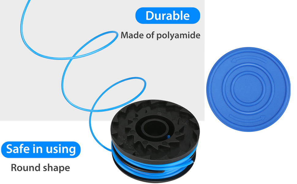 THTEN KST120X String Trimmer Spool Replacement for Kobalt KST 120x06 20ft Spool 0
