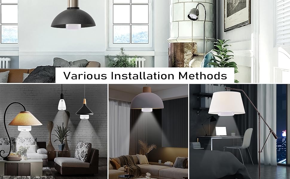 Wireless WiFi Light Bulb Security Camera WiFi Smart 360