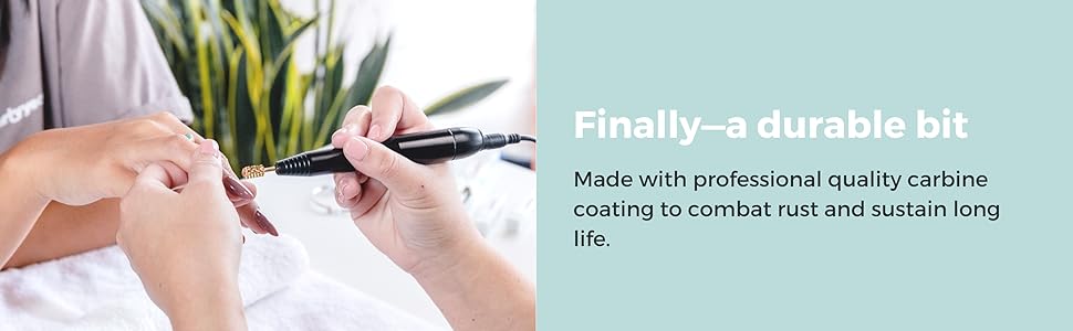 Finally a durable nail drill bit