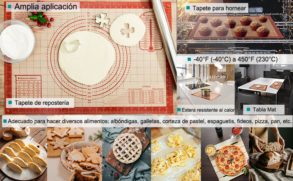 lamina de silicona para horno