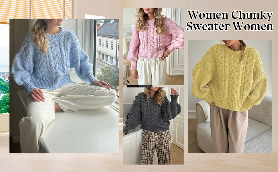 トップス Kitty cable knit tops ANDMARY】Kitty cable knit tops