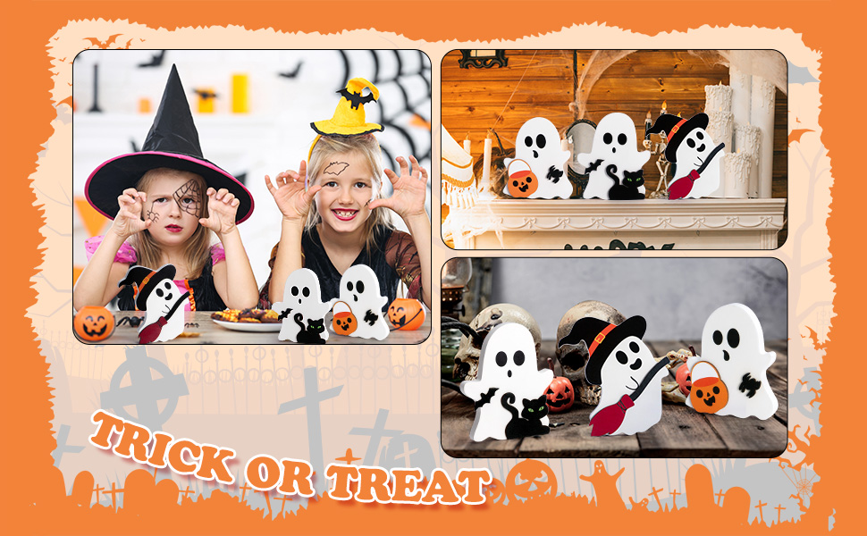 Halloween tiered tray decor