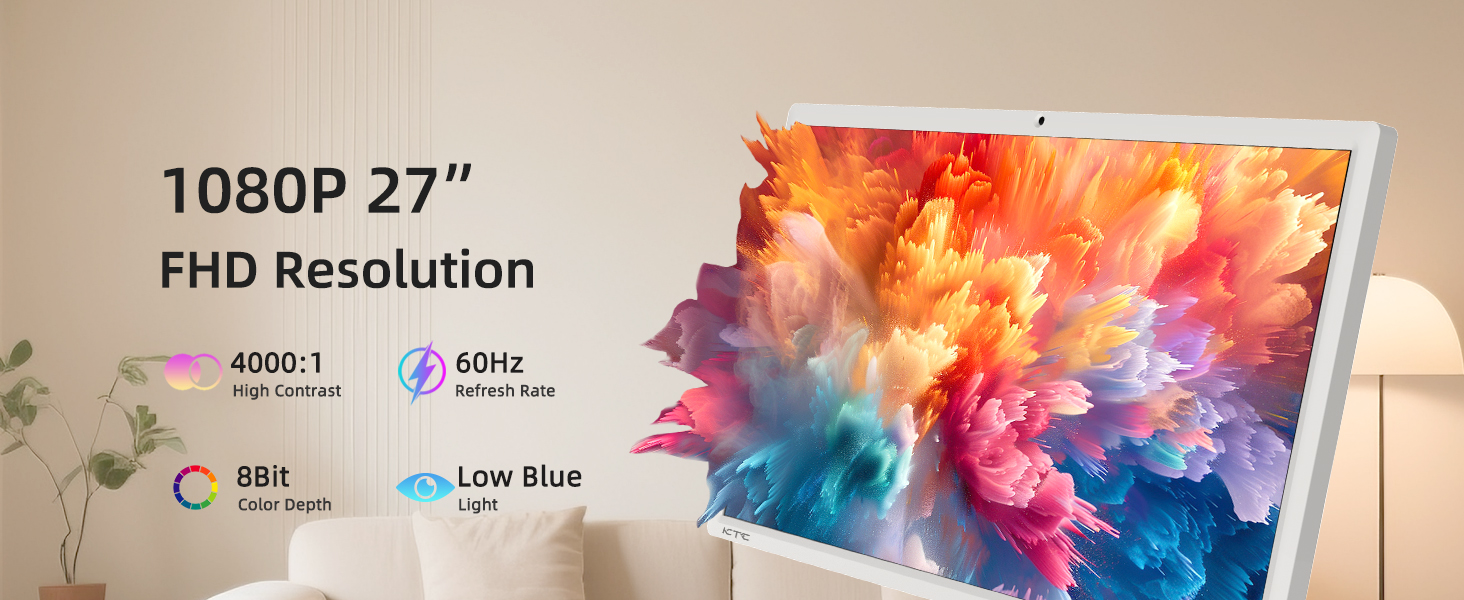 product-1-1 1080P 27" FHD portable tv with stand on wheels