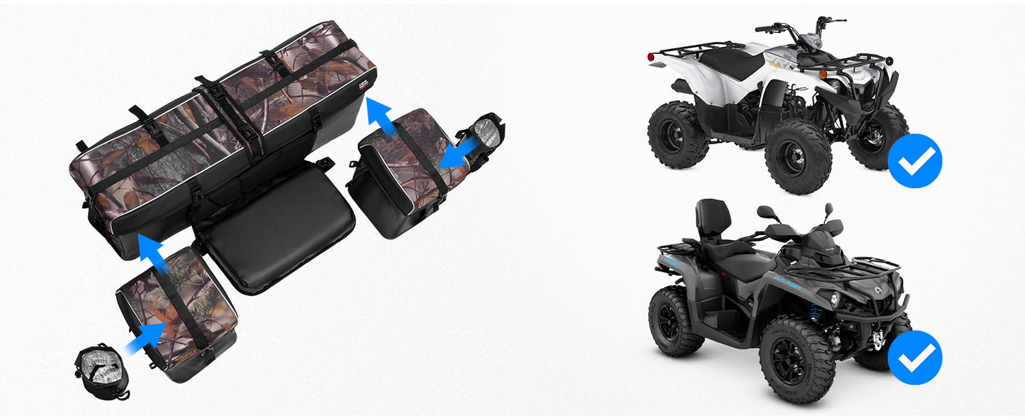KEMIMOTO ATV Storage Bag