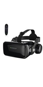 LONGLU 3D Virtual Reality VR Headset Glasses for Movies &amp; Video Games IMAX