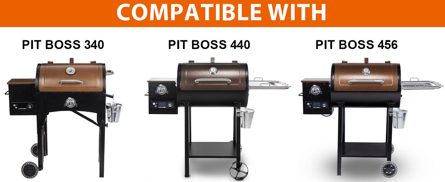 Pellet Grill Hopper Extension for Pit Boss 340 and 440 Series, PB340 PB440 PB440D