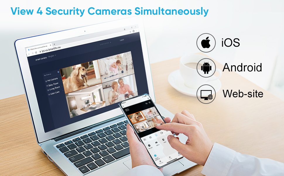 little elf Wifi Camera, Baby Monitor Camera 1080P Smart Security