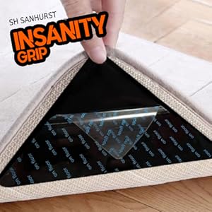 Insanity Grip Rug Gripper Safe for Hardwood Floors