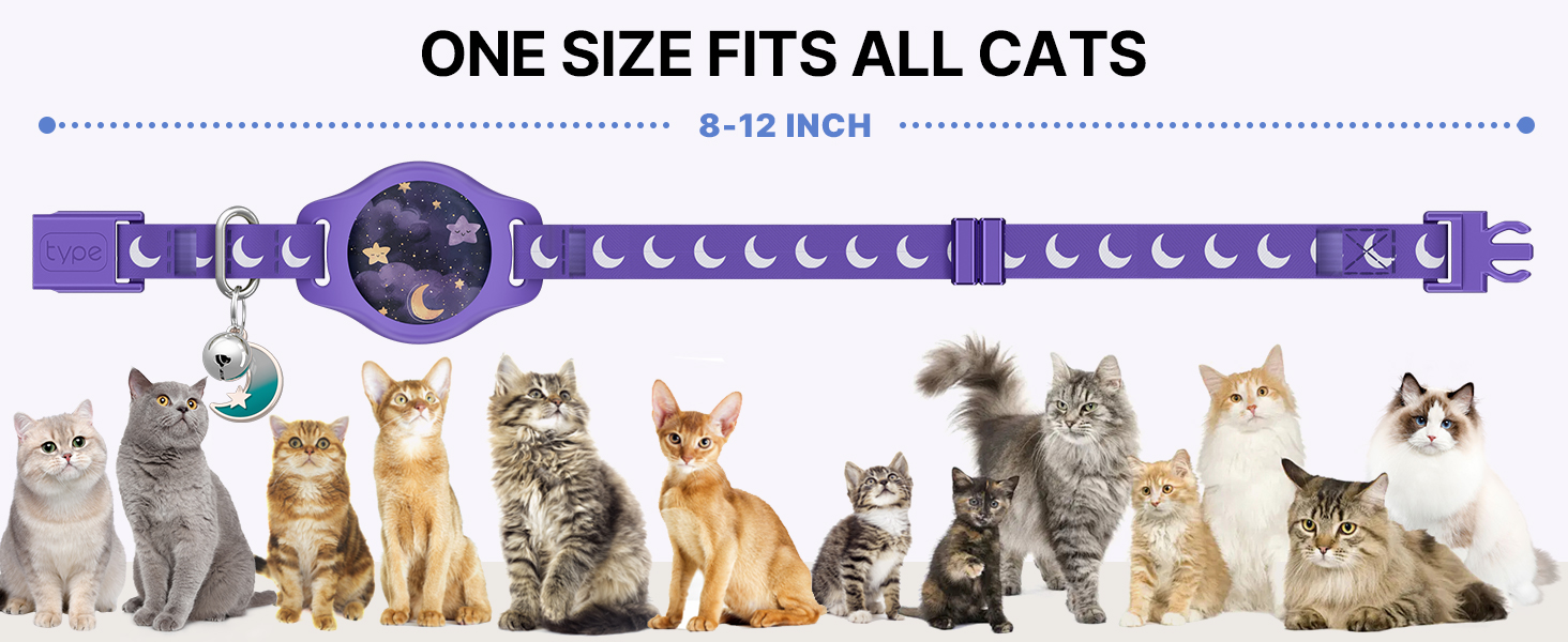airtag cat collar holder small