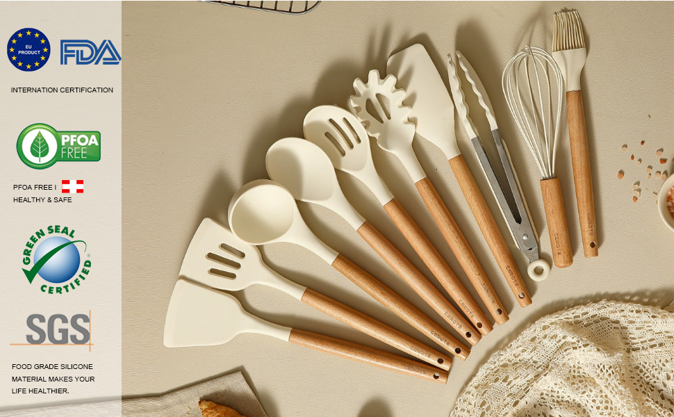 silicone utensils set