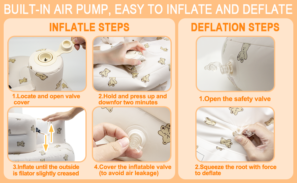 baby inflatable chair