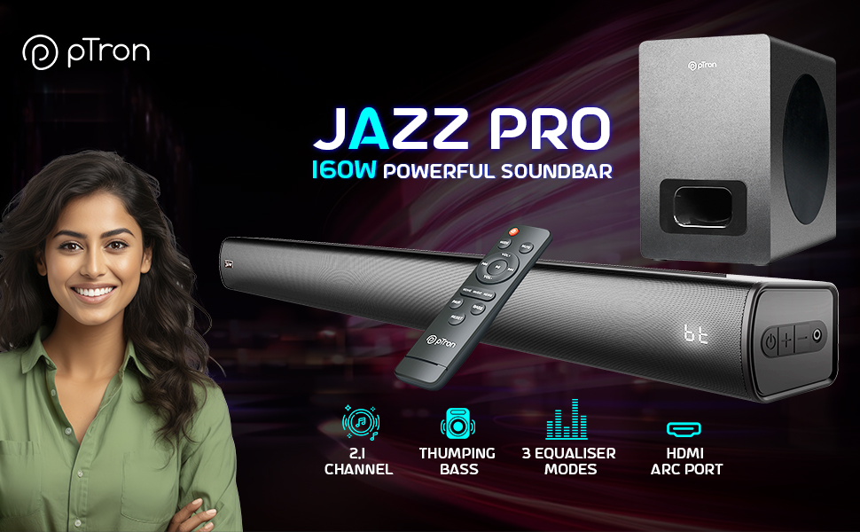 jazz pro 160w soundbar