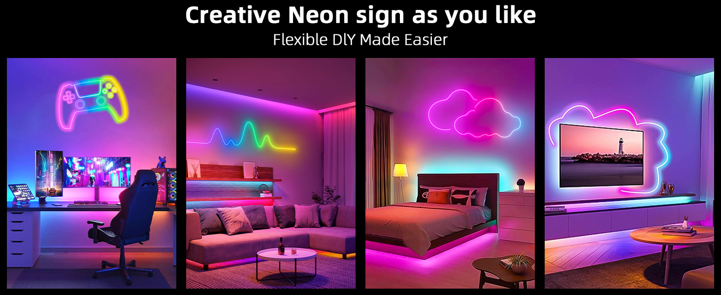 Smart RGB Neon LED Strip Light