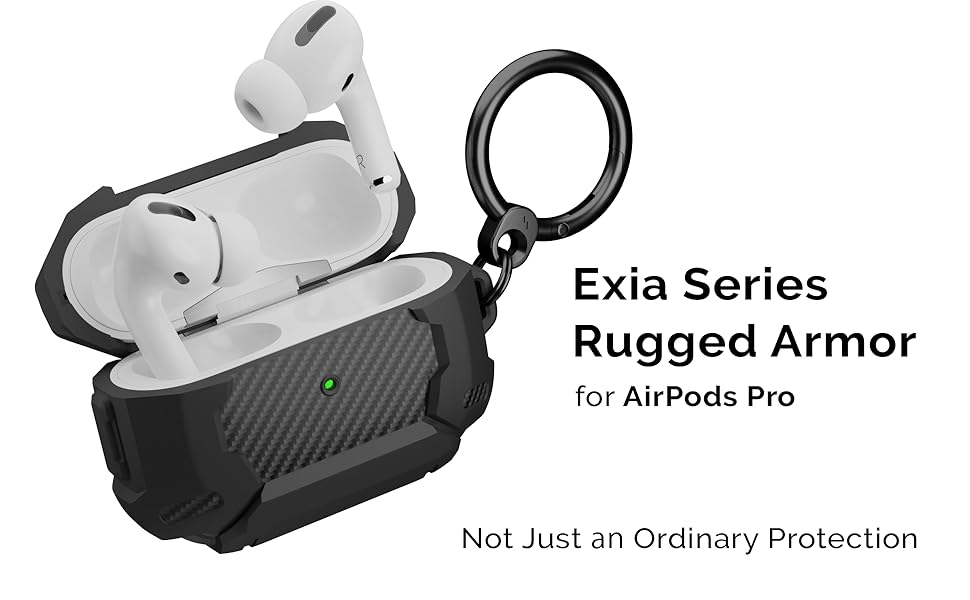 Elkson Exia Series Military Rugged Tactical AirPods Pro Case FullBody