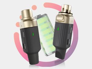 UHF xlr wireless receiver transmitter