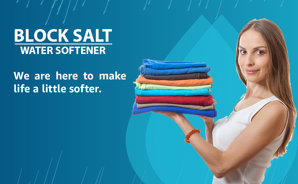 home stuff Block salt for water softeners, original pure grade a food