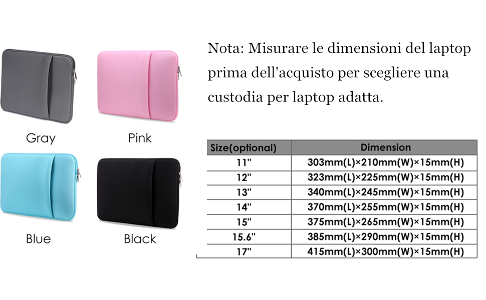 Custodia Morbida per MacBook