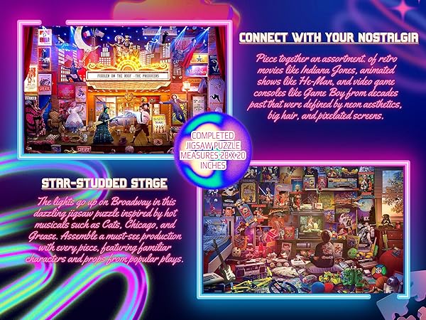 Amazon.com: Millennial Dream Room 1000-Piece Jigsaw Puzzle