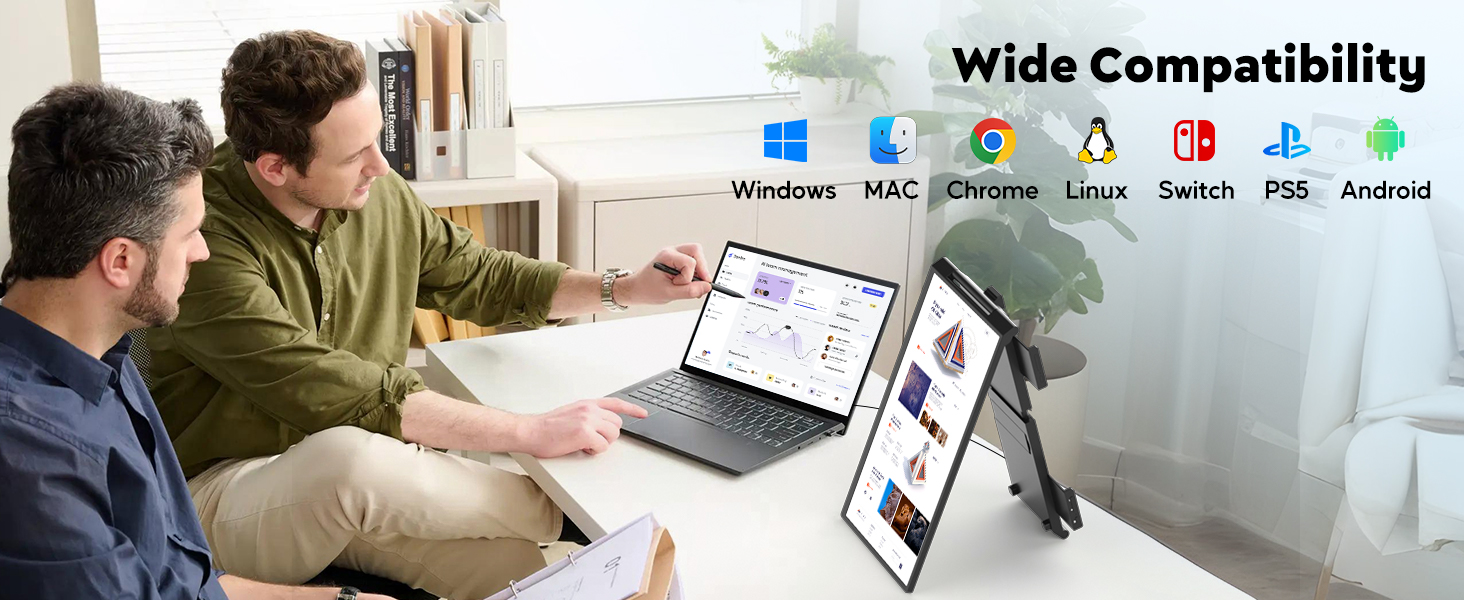portable screen extender for laptop