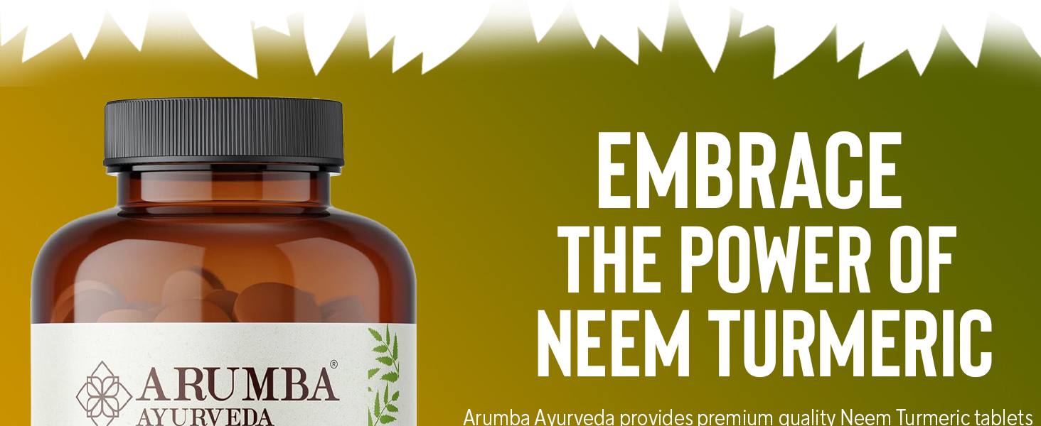 Arumba Ayurveda Neem Turmeric Tablet