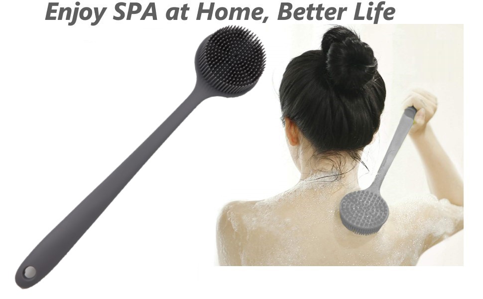 silicone body scrubber