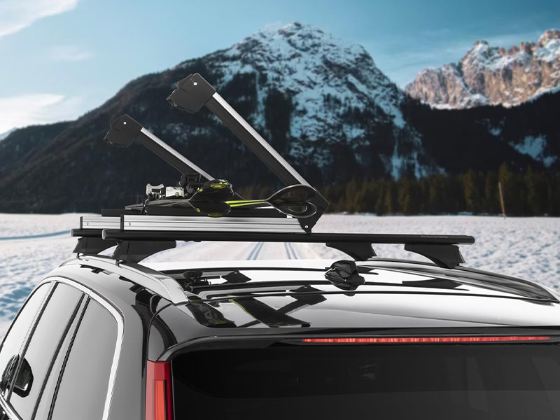 スキー Thlue car rack system Ski Rack Rental Thule Cargo Box - Mile High SUV Rental Denver